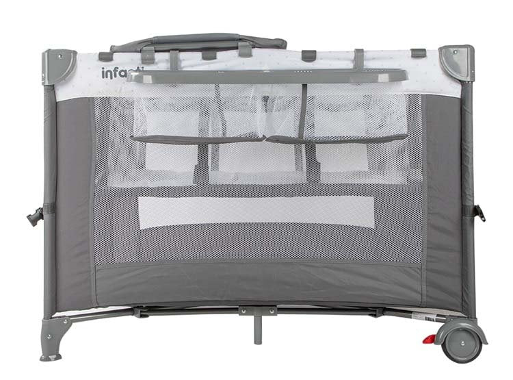 Cuna Colchón Playard Always Together Marengo Set 3 mamaderas anti-colic