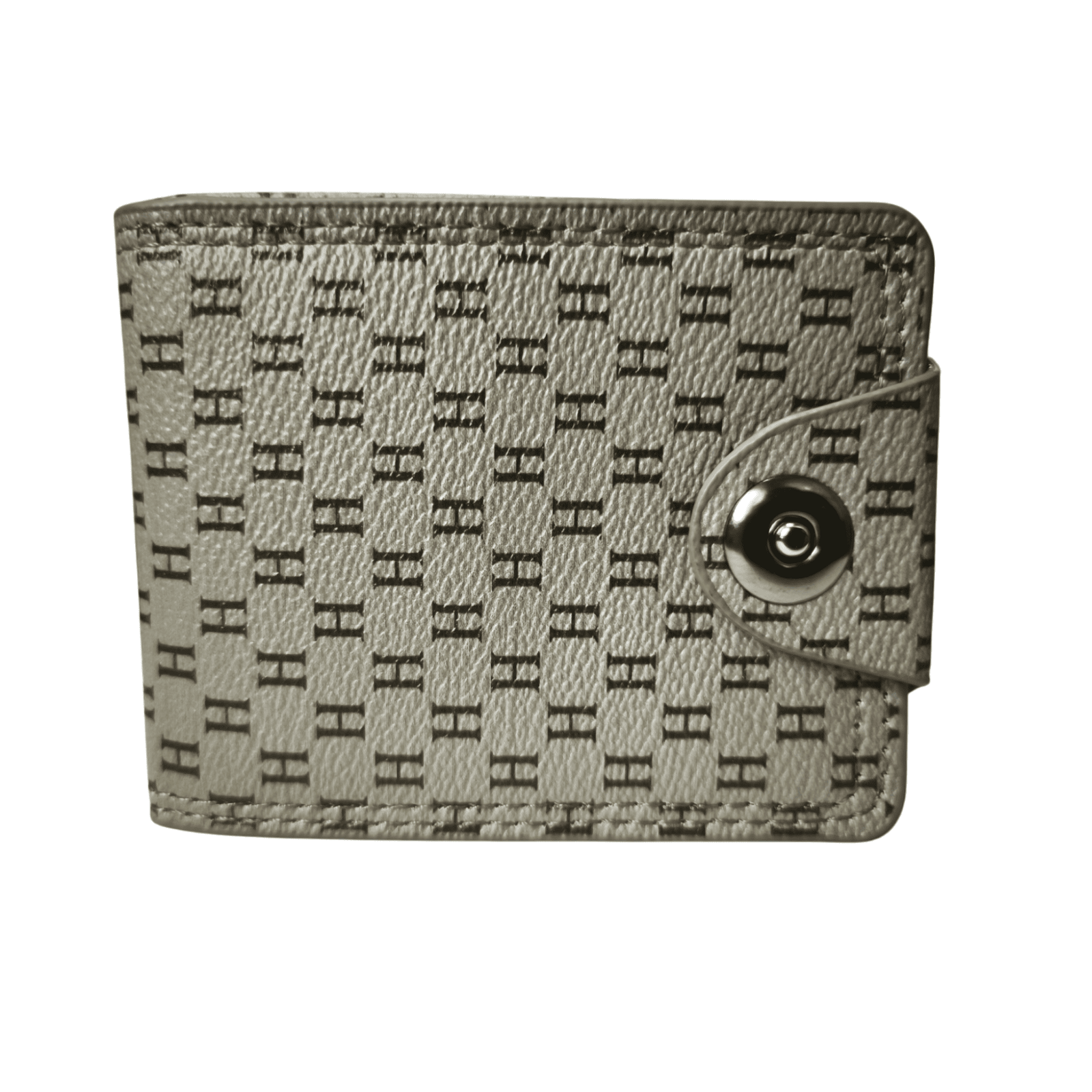 Billetera Capuccino de Broche: Diseño Clásico con Toque Moderno