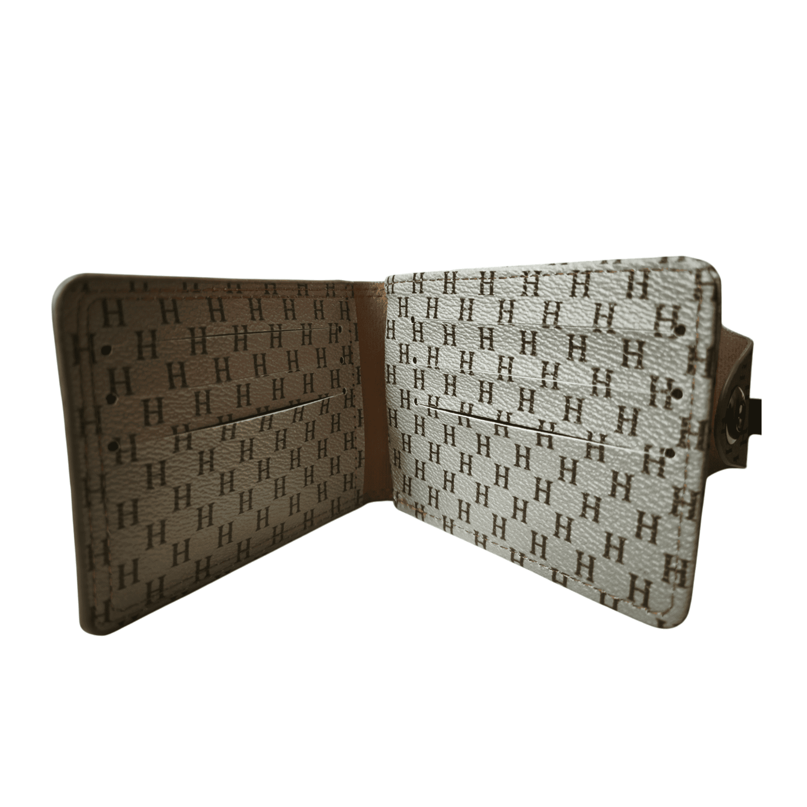 Billetera Capuccino de Broche: Diseño Clásico con Toque Moderno