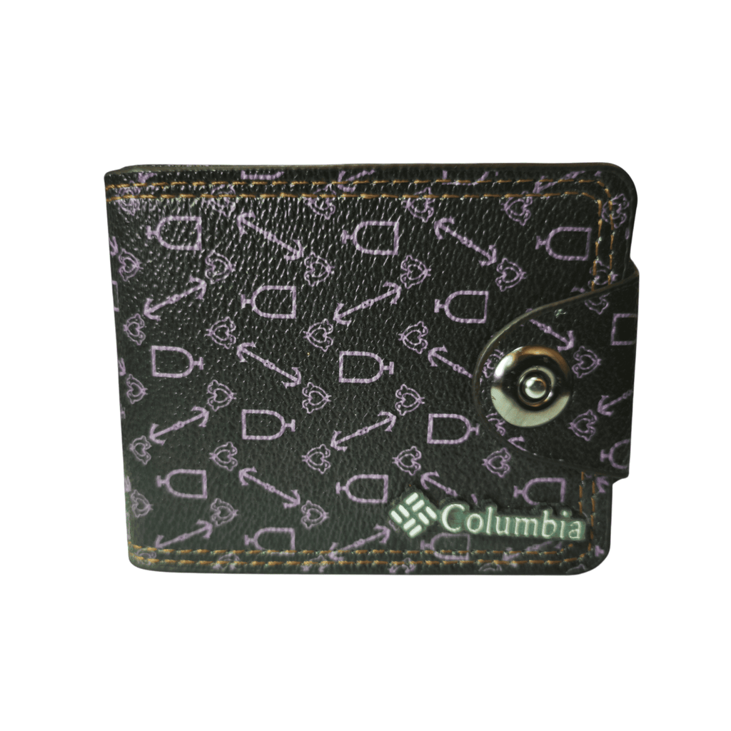 Billetera Amatista de Broche: Diseño Clásico con Toque Moderno