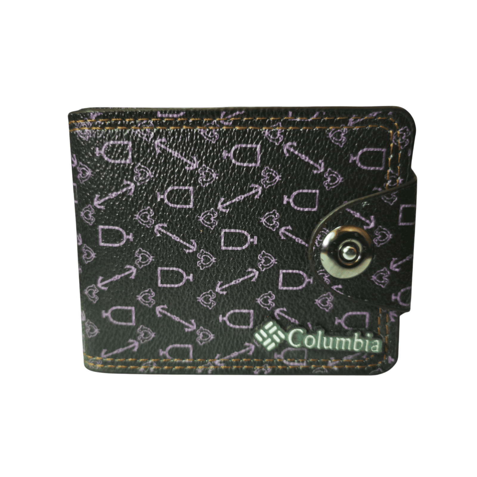 Billetera Amatista de Broche: Diseño Clásico con Toque Moderno