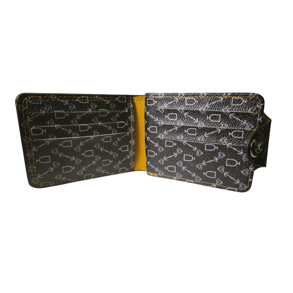 Billetera Amatista de Broche: Diseño Clásico con Toque Moderno