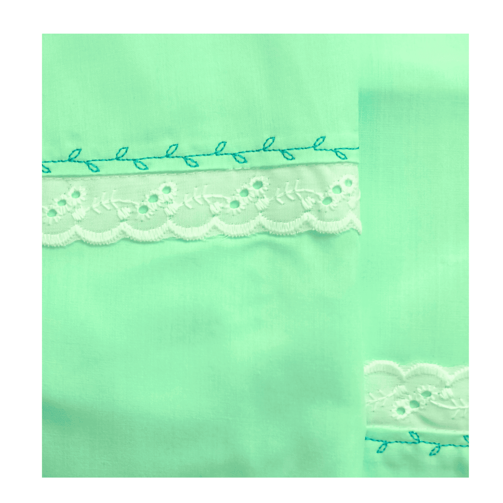 Cuna colchon Playard Always Together más Sabana Menta Oasis