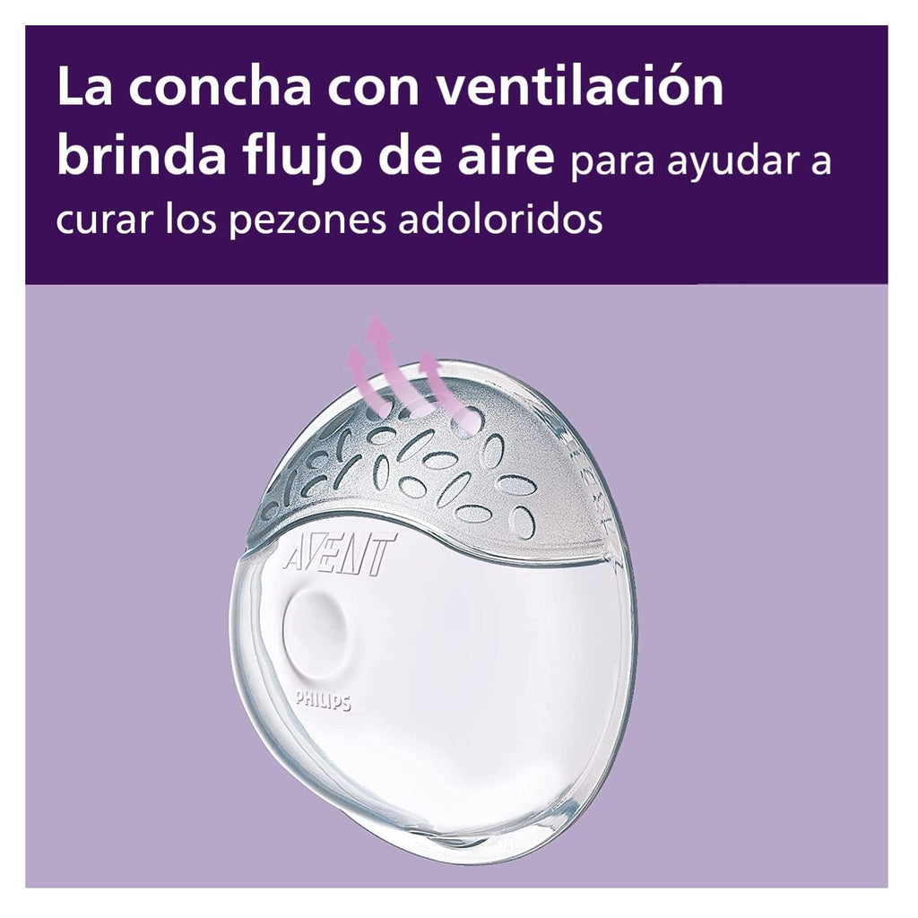 Amapolas protectores de pezón Avent