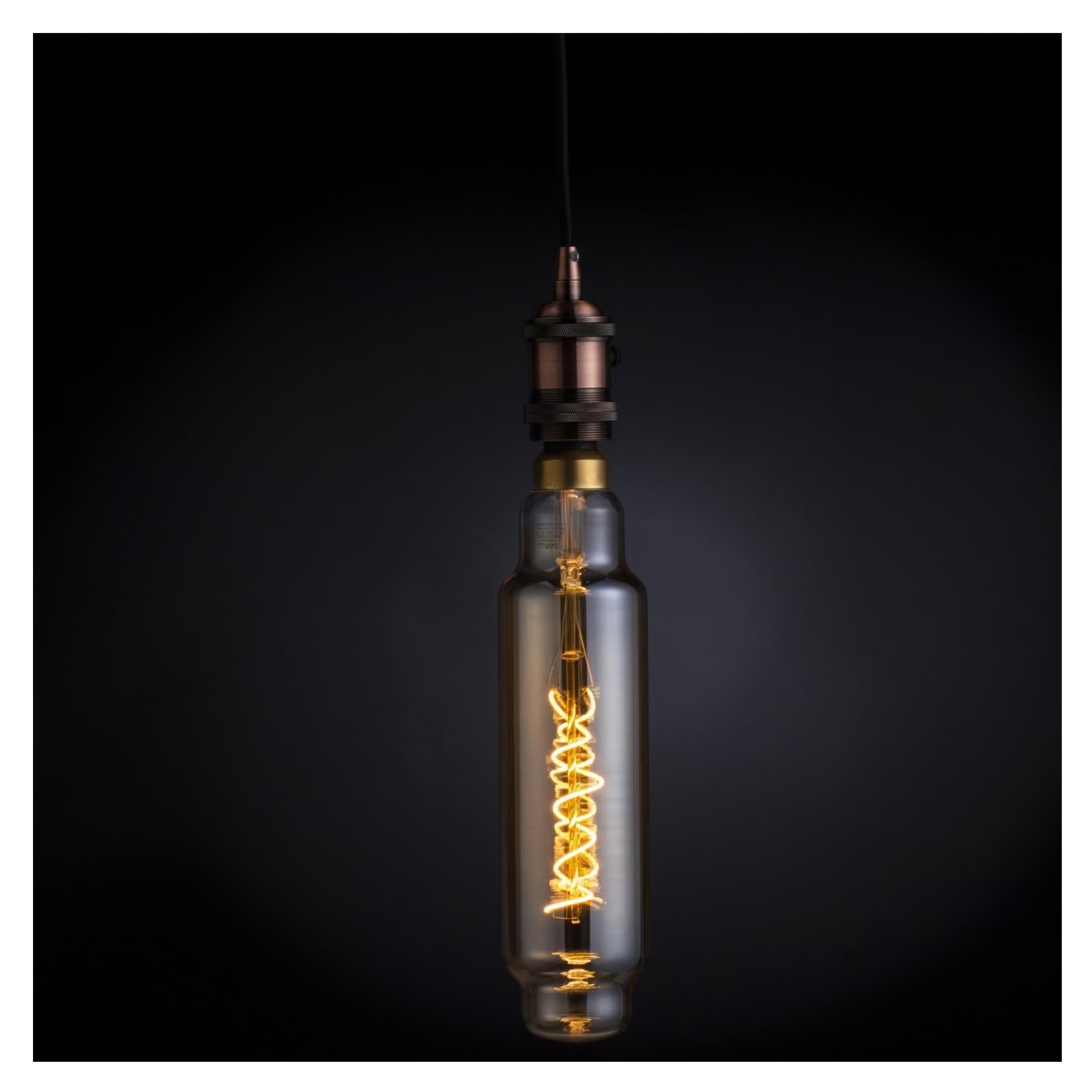 Ampolleta LED filamentos E27 4W luz cálida tipo Tubo