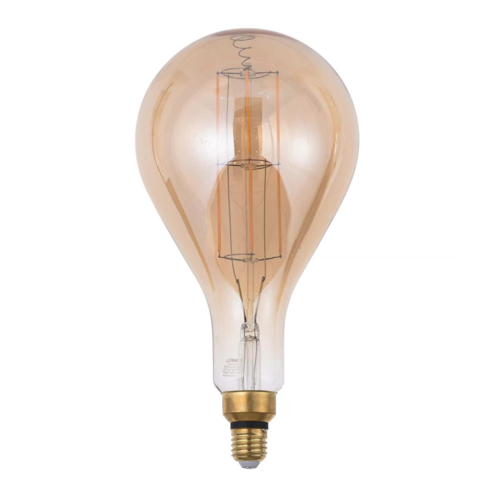 Ampolleta LED filamentos E27 4W luz cálida tipo Gota