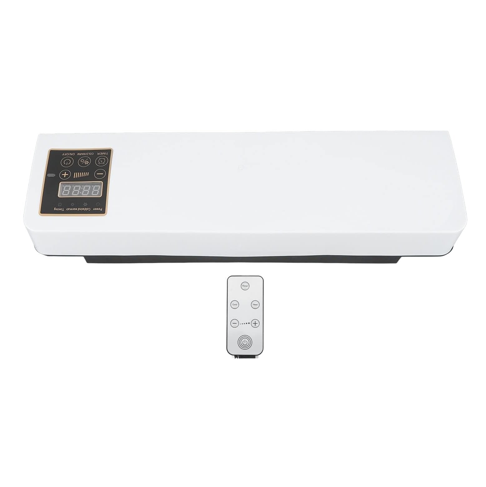 2 Calentador y Aire Acondicionado 2 En 1 Eléctrico para pared