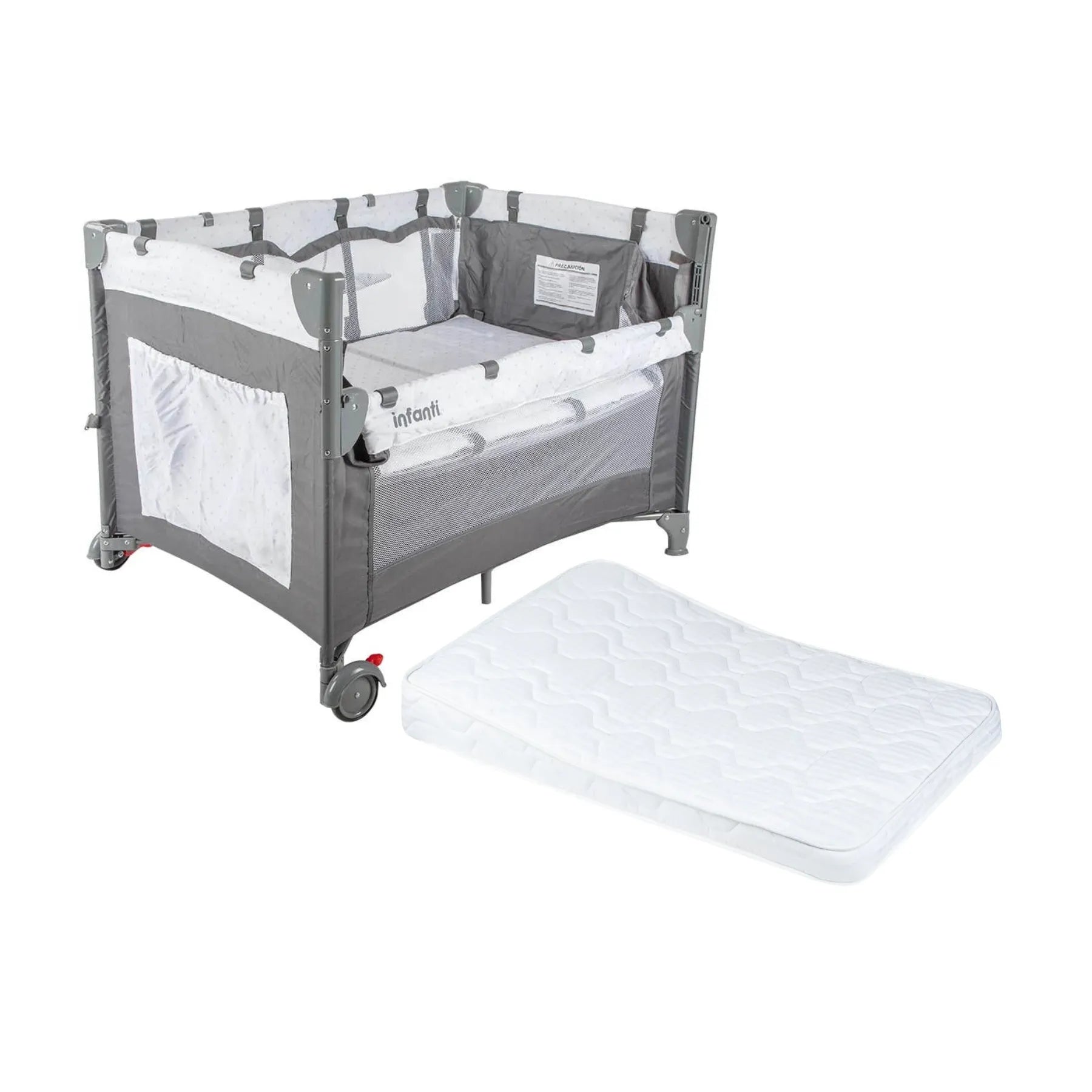 Cuna Colchón Anti-reflujo Playard Always Together Marengo