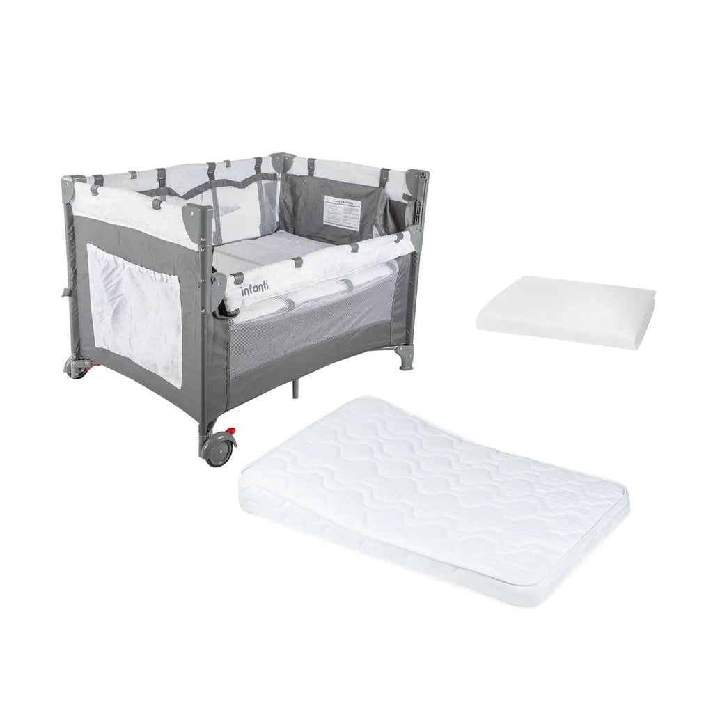Cuna Colchón Anti-reflujo Playard Always Together más protector