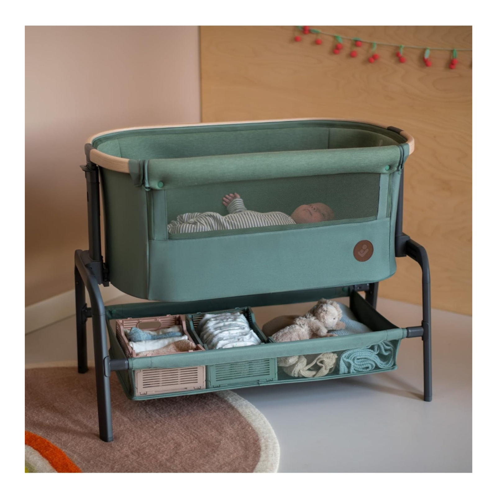 Cuna Colecho Lora Essential Graphite Maxi-Cosi