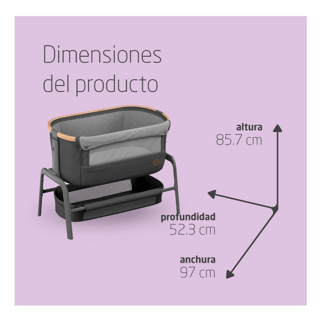 Cuna Colecho Lora Essential - Protector-Cojin Cervical