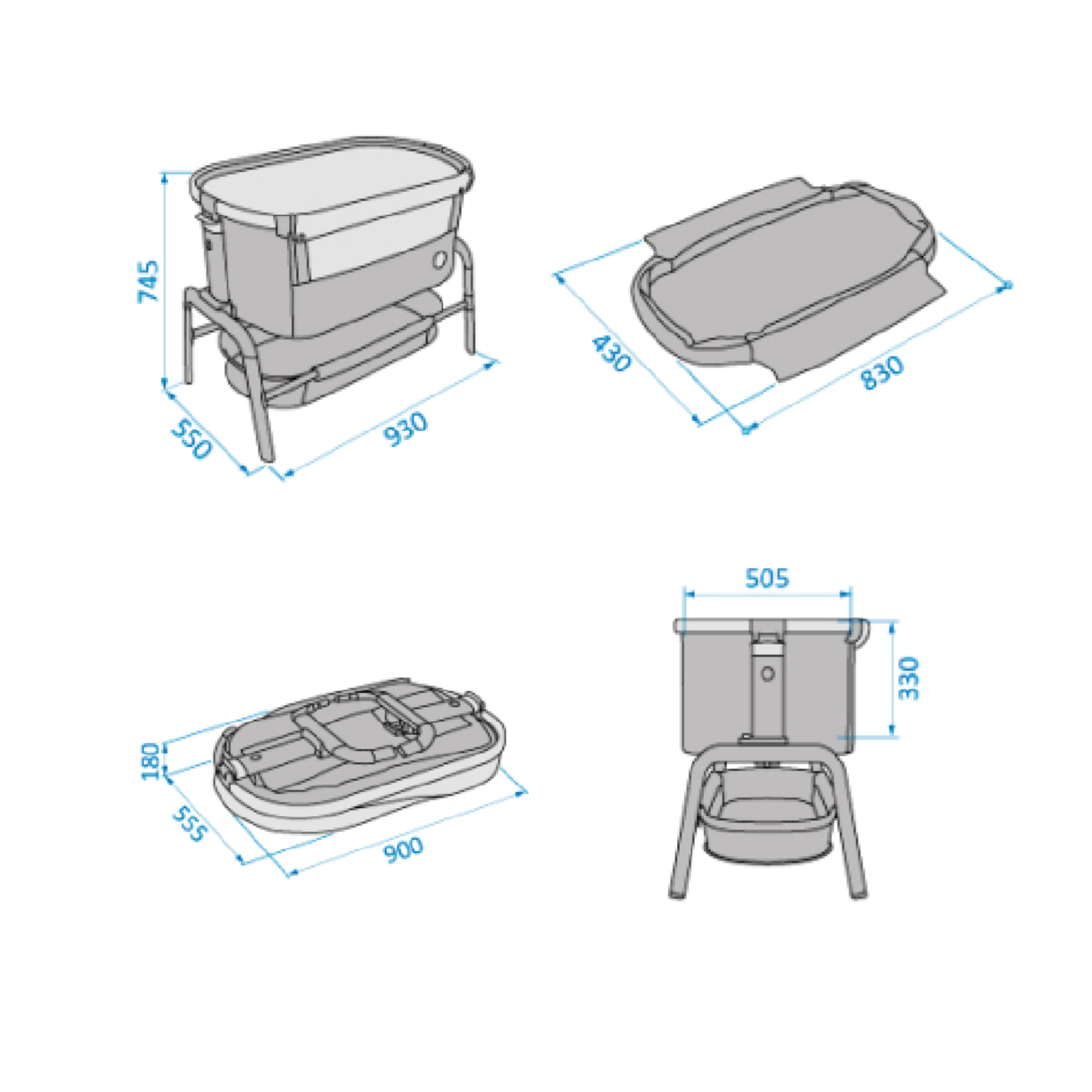 Cuna Colecho Lora Essential - Protector de colchón