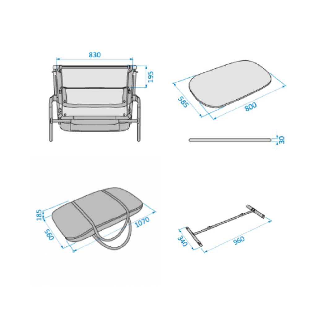 Cuna Colecho Lora Essential - Protector-Cojin Cervical