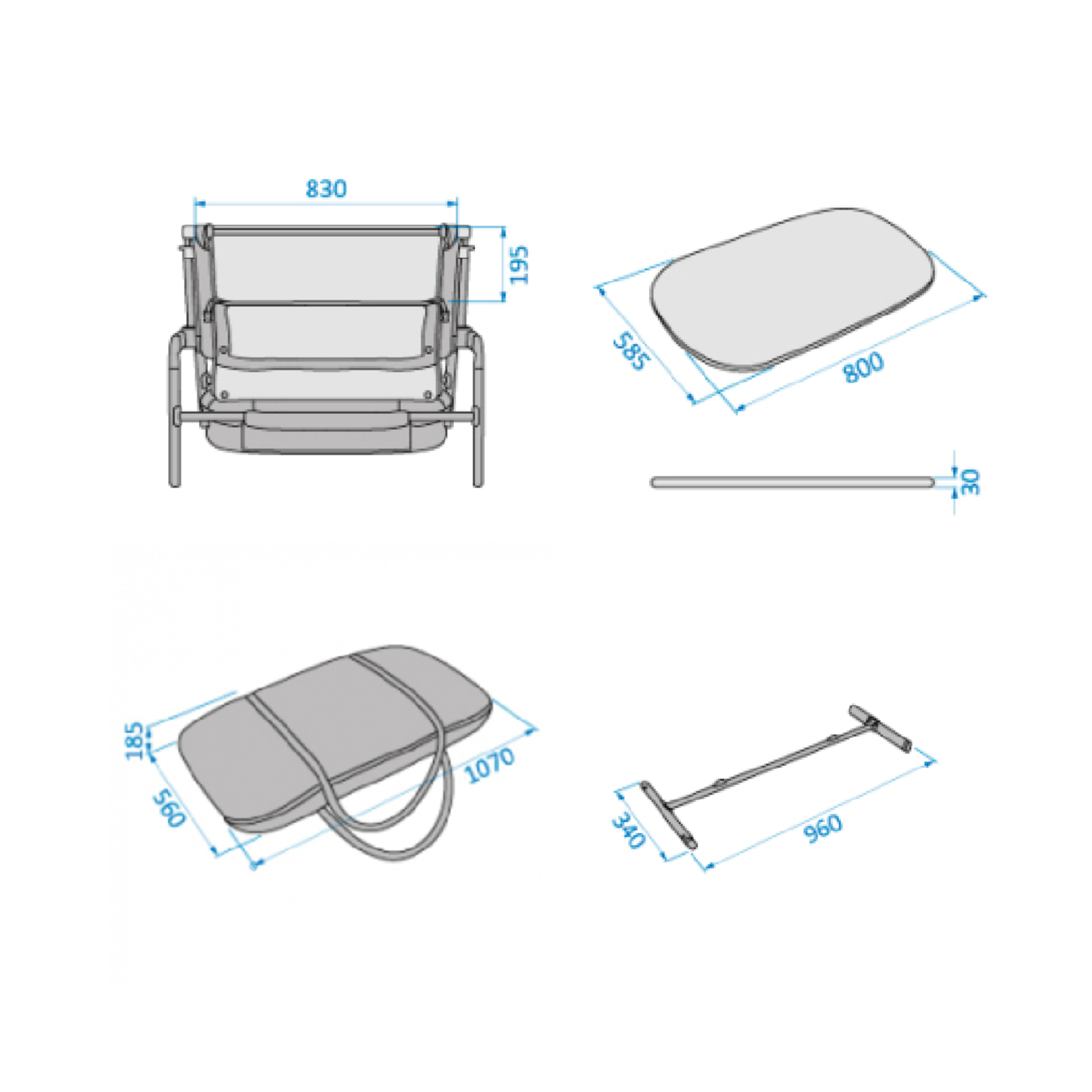 Cuna Colecho Lora Essential - Protector-Cojin Cervical