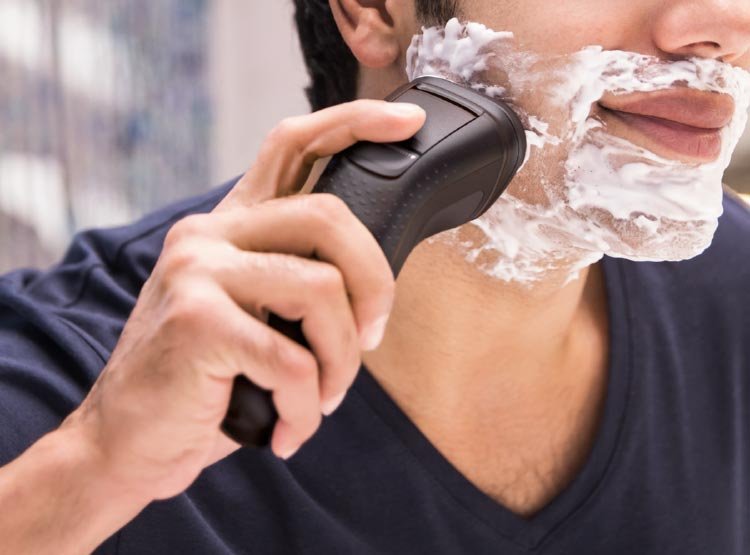 Afeitadora Electrica Philips S1223/41 En Seco Y Humedo Color Negro profundo