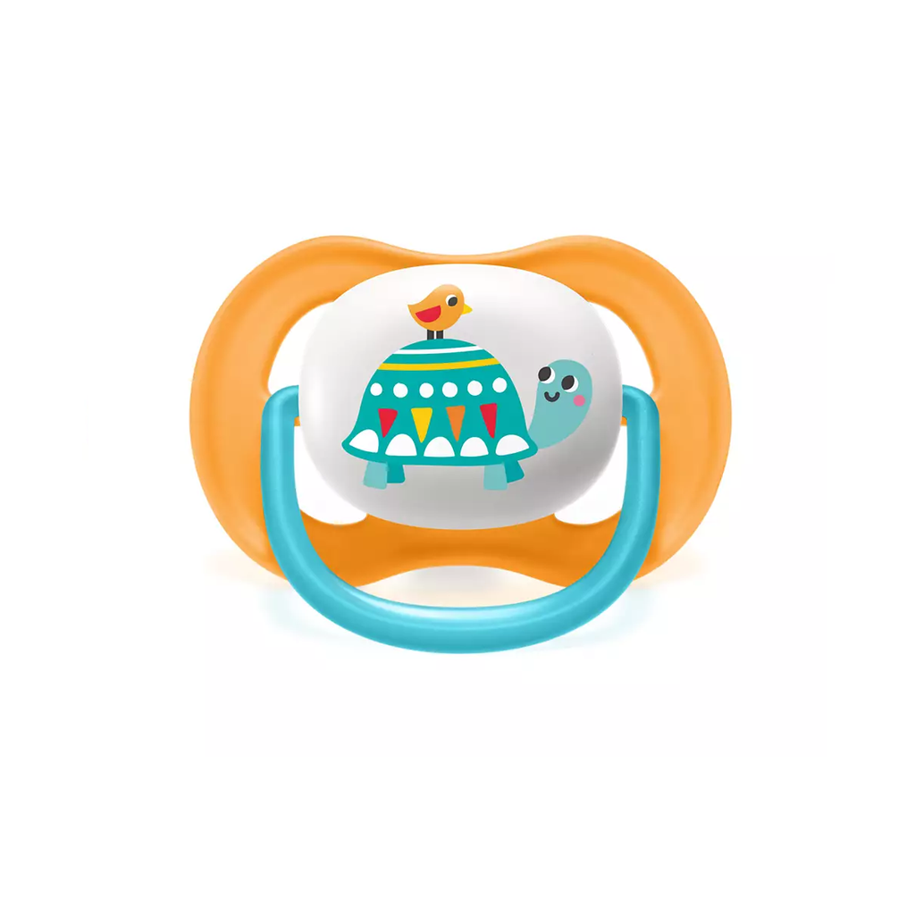 Chupete Ultra Air Collection,  Happy/tortuga 6-18m