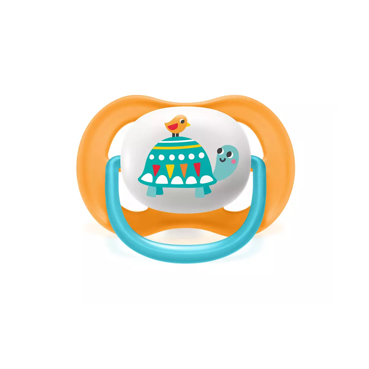 Chupete Ultra Air Collection,  Happy/tortuga 6-18m