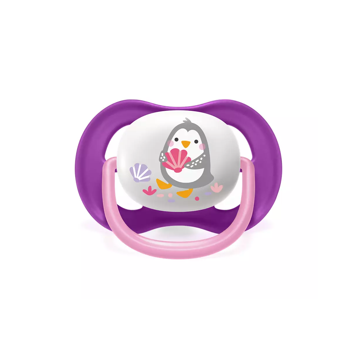 Chupete Ultra Air Collection,  Happy/Pinguino 6-18m