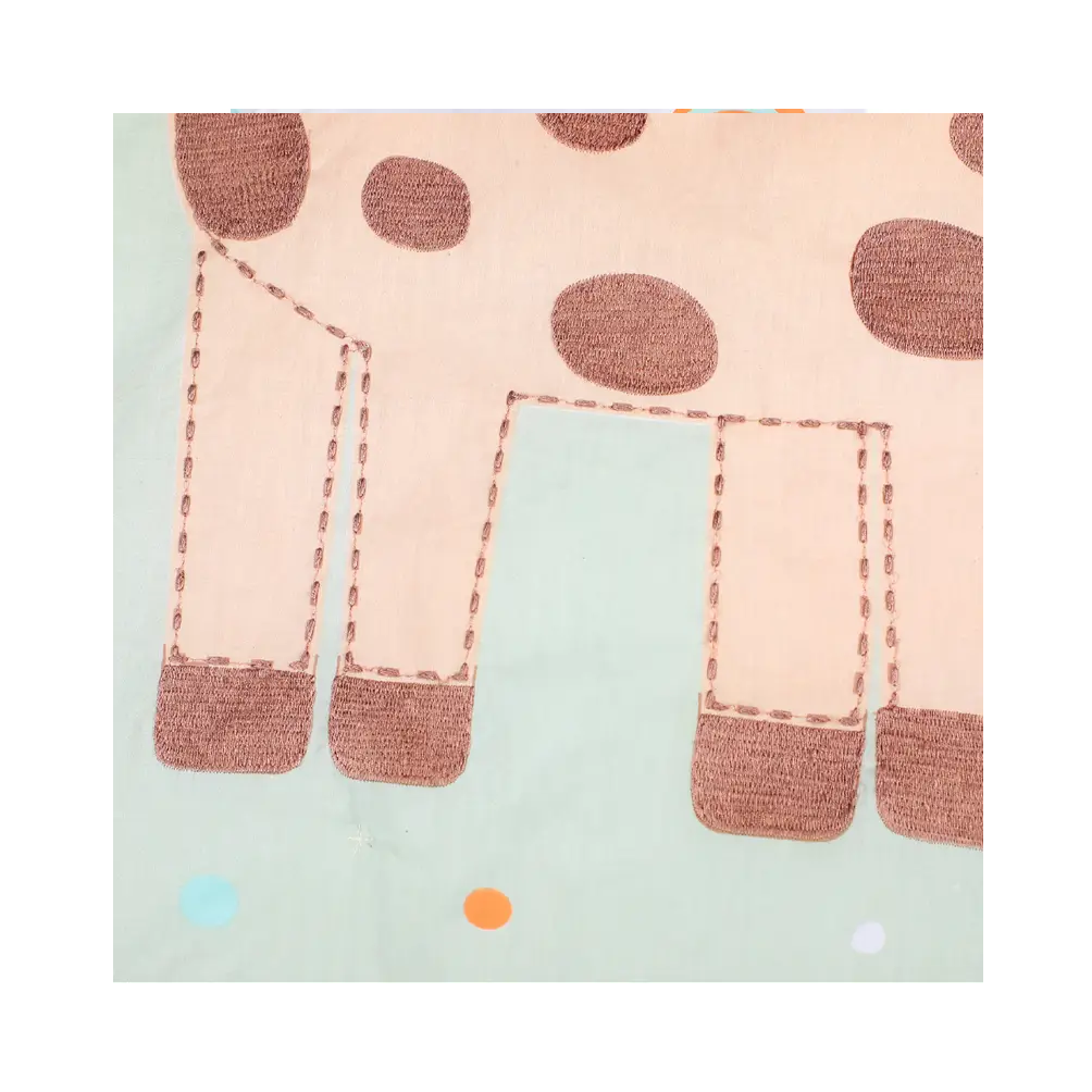 Cuna Colecho Lora Essential Grey + Juego sabanas jirafa