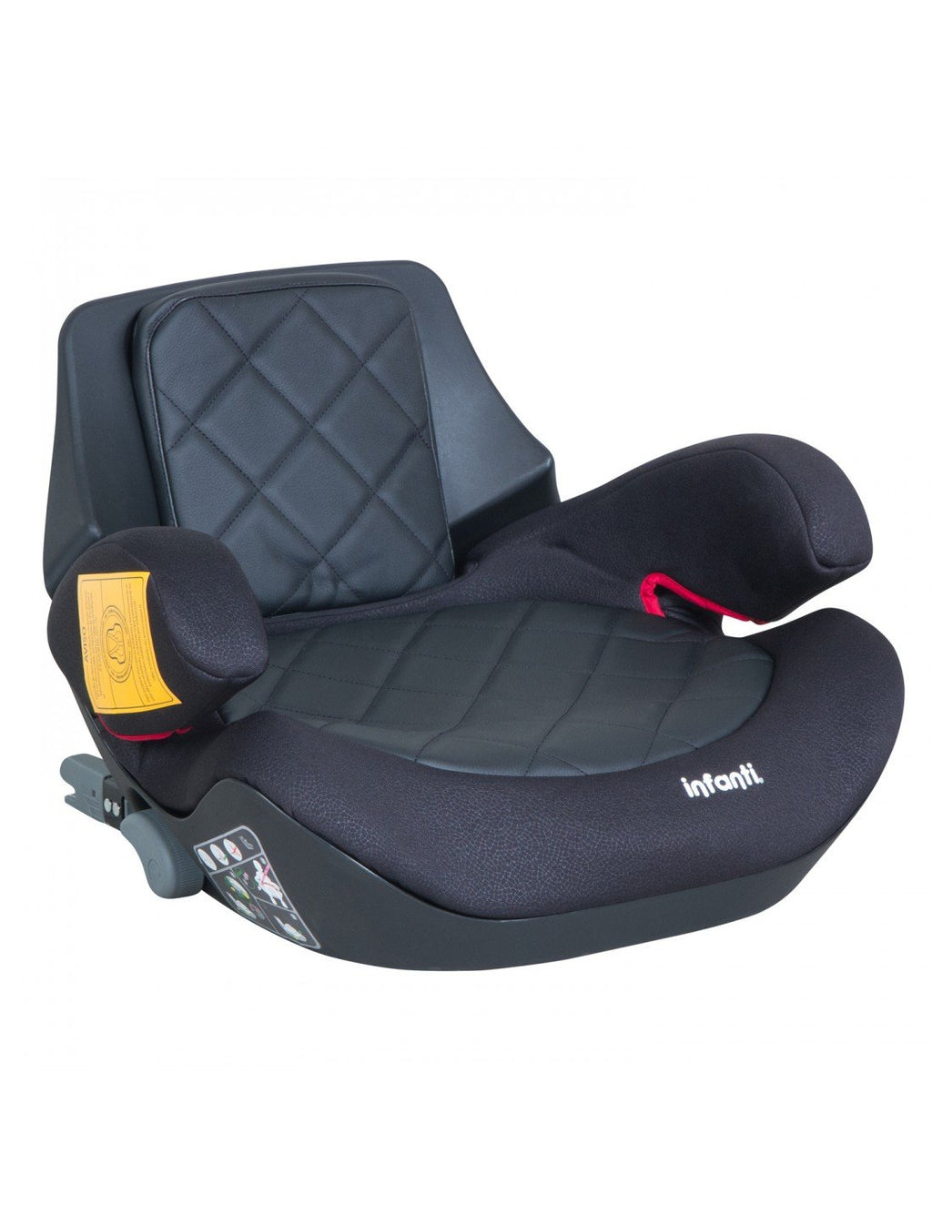 Alzador Go Isofix Black Stone letrero espejo almoadilla
