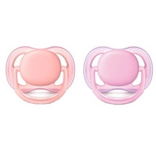 3 Mamaderas Blue + Set de 2 chupetes Pink 6-18 meses y 4 Cucharas