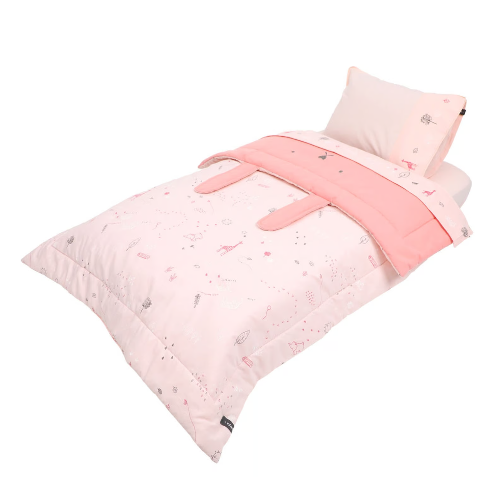 Cuna más Colchón Protector Playard Always y Set Sabanas Always