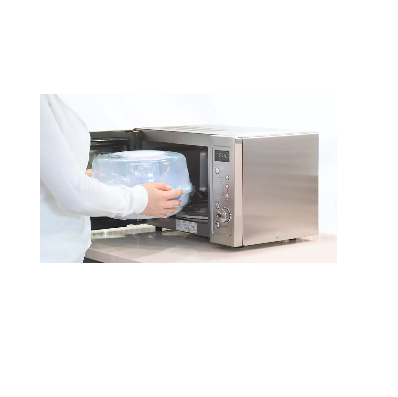 Esterilizador a vapor para microondas Avent